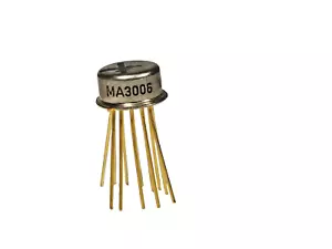 MILITAR MA 3006 TESLA PIN DORADO IC - Circuito Integrado RF/IF-Etapa LOTE DE 2 - Imagen 1 de 3