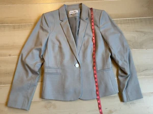 Calvin Klein gray blazer jacket size 10 women's Nwot - Picture 1 of 5