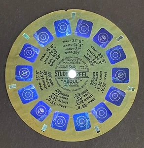 Carrete de estudio View Master S36 División de entrenamiento de aviación naval de Estados Unidos "Abdul" - Imagen 1 de 4