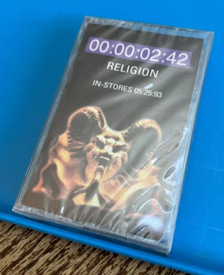 FRONT 242 Religion Cassette Crapage EAT 5160 Promotional Sealed - Image 1 of 4