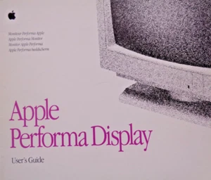 APPLE MACINTOSH -- APPLE PERFORMA DISPLAY USER`S GUIDE - Bild 1 von 5