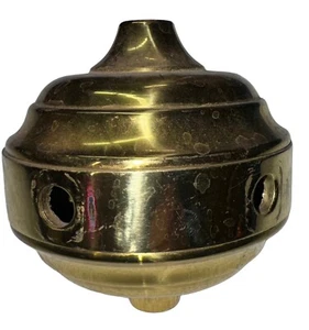 Vintage Messing 5-armig, 3 Stück Kronleuchter Cluster Körper, 3-1/2" breit - Bild 1 von 5