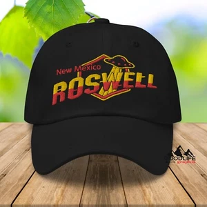 Gorra de béisbol Alien UFO Roswell Nuevo México sombrero de papá para hombres mujeres - Imagen 1 de 26