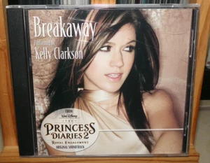 KELLY CLARKSON BREAKAWAY 2 TRACK PROMO CD SINGLE PRINCESS DIARIES 2 SOUNDTRACK - Picture 1 of 7