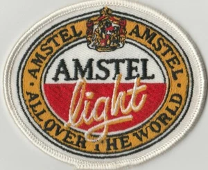 VINTAGE TUCH AMSTEL HELLBIER PATCH - Bild 1 von 1