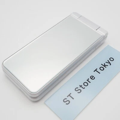 [N Mint] SHARP AQUOS Keitai 2 601SH 602SH White Flip phone Unlocked SIM Japan - Image 1 of 4