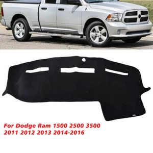 Dashboard Cover Interior Center Console Mat Pad Carpet For Dodge Ram 2011-2016 - Picture 1 of 16
