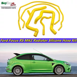Silicone Radiator Water Hose For Ford Focus RS MK2 MKII Rad Silicon Cooling Tube - Picture 1 of 9
