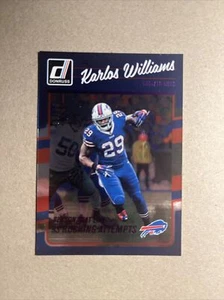 Donruss 2016 - Stat Line temporada #32 Karlos Williams #80/93 - Imagen 1 de 1