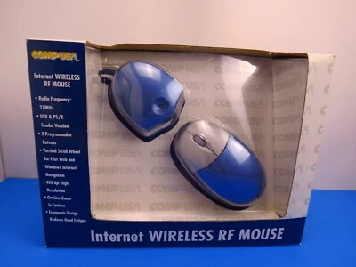 Vintage New Compaq Internet Wireless RF Computer Mouse - Image 1 of 4