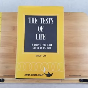 The Tests of Life:...St. John - 1966 Hardcover w/ Dustjacket by Robert Law - Foto 1 di 24