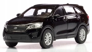 WELLY DieCast 1:34 KIA SORENTO BLACK New Model Car Metal in Box 1/34 - Picture 1 of 7