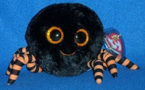 GORRO DE HALLOWEEN TY CRAWLY the 6" NEGRO ARAÑA - COMO NUEVO con ETIQUETAS COMO NUEVO - Imagen 1 de 4