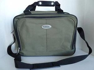Eddie Bauer Green Olive Travel Tote Luggage Carry On Bag - Picture 1 of 12