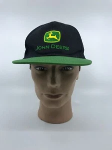 John Deere Nothing Runs Like a Deere Tractor Trucker Snapback Hat Embroidered - Picture 1 of 6