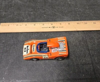 Vintage Race Car Texaco Marboro #63  Slot Car. Tested, friction wheels WORKING - Image 1 of 4