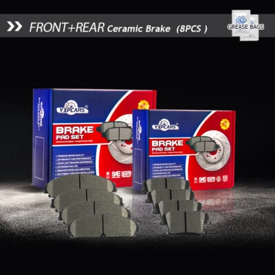 Pastillas de freno delanteras traseras de cerámica para Chrysler 300 Dodge Avenger Magnum Challenger Foto 1 de 4