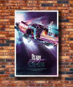 New Ready Player One 2018 Back To The Future Movie Film Poster 14x21 24x36 X2345 - Picture 1 of 5