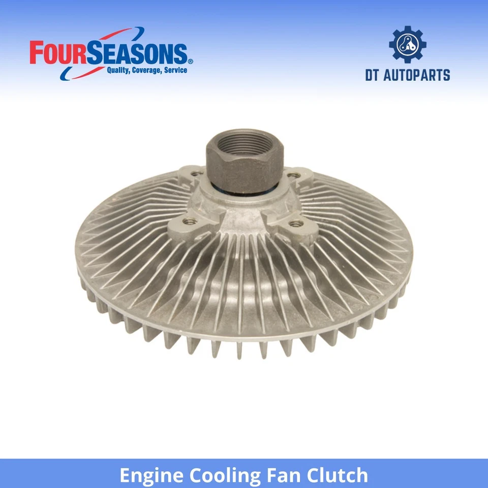 Embrague ventilador refrigeración motor 4 estaciones 1988 1989 Ford F-350 1987-1996 4,9 L L6 Foto 1 de 4