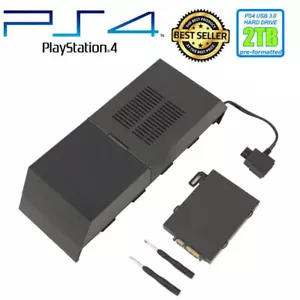 For Playstation4 PS4 3.5" 8TB Storage Capacity Data Bank Hard Drive External Box - Picture 1 of 11