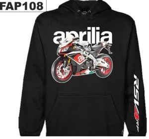 Felpa cappuccio rsv4-rf nero nero hoodie sweatshirt FAP108 - Imagen 1 de 1