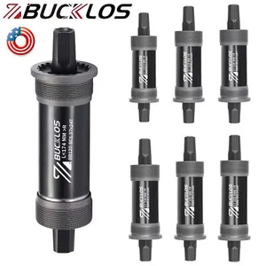 BB68/80/90/100/110/120 Square Taper Bottom Bracket MTB Bike Crank Sealed Bearing - Picture 1 of 23