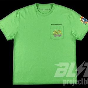CHROME HEARTS MATTY BOY SEX RECORDS S/S POCKET T-SHIRT 2XL GREEN TEE - Picture 1 of 4