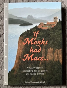 Gdyby mnisi mieli komputerów Mac... Brian Thomas, CD-ROM, książki, gry, sztuka, muzyka Y - Zdjęcie 1 z 6