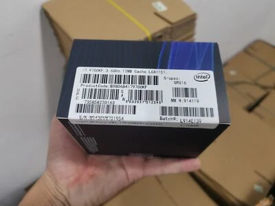 Intel Core i7-9700KF LGA1151 CPU Processor 3.6Ghz 12MB Cache 8-Core NEW IN BOX - Image 1 of 4
