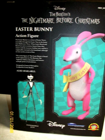 Disney Diamond Select The Nightmare Before Christmas Easter Bunny Action Figure Cover