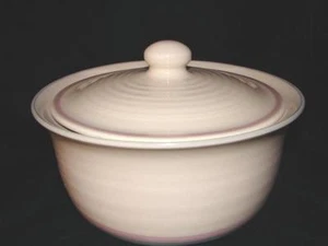 Cazuela vintage Pfaltzgraff doble banda aura con tapa - Imagen 1 de 2