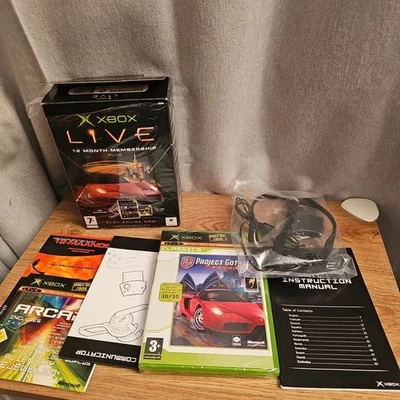 PROJECT GOTHAM RACING 2+XBOX LIVE COMMUNICATOR+XBOX LIVE ARCADE                - Image 1 of 4