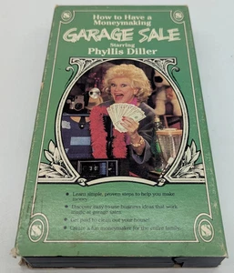 How to Have a Moneymaking Garage Sale, Starring Phyllis Diller [VHS] BRAND NEW! - Picture 1 of 1