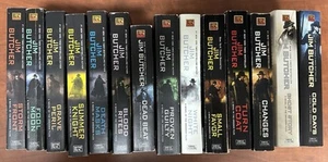 LOT (14) Jim Butcher Dresden Files (1-14) Cold Days, Ghost Story, Changes, Etc. - Picture 1 of 9