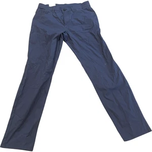 Haggar Chino Hose 32x32 Navy Performance Straight Perfect Fit Weekend 5-Pocket - Bild 1 von 9
