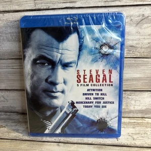 STEVEN SEAGAL 5-Film Collection (BLU-RAY 2021) NEW SEALED Attrition Kill Switch - Picture 1 of 4