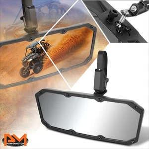 Espejo retrovisor universal UTV reinicio automático irregular con jaula antivuelco montaje en barra con abrazadera - Imagen 1 de 6