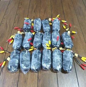 16 Pack Defender BNC Camera Cables 60' for Security System - Picture 1 of 5