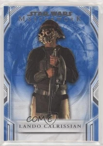 2018 Topps Star Wars Masterwork Blue Lando Calrissian #34 fm0 - Picture 1 of 3
