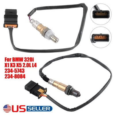 2x Sensor de oxígeno aguas arriba + aguas abajo para BMW X4 2015-2018 X5 2,0 L AWD Foto 1 de 4