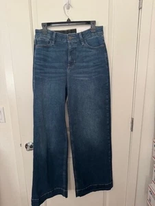 Jeans LIZ CLAIBORNE tiro alto pierna ancha talla 8 ¡Nuevos!! - Imagen 1 de 4