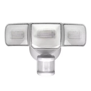 Home Zone Triple Head Motion Sensor Floodlight - Picture 1 of 4