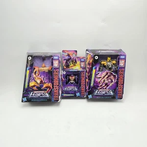 Transformers Legacy Lot Of 3 Sandstorm Nightprowler Iguanus NIB - Picture 1 of 2