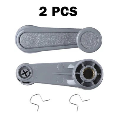 2X Manivela de ventana interior izquierda derecha para camioneta Toyota Tacoma 4Runner Camry Foto 1 de 4