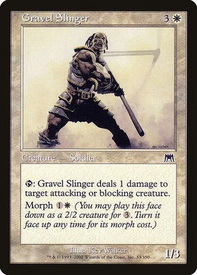 (2x) GRAVEL SLINGER - Onslaught – MTG Magic the Gathering Card - Common - Image 1 of 4