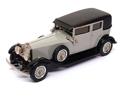 Western Models 1/43 Scale WMS36 - 1927 Rolls Royce Weymann - Grey/Black - Image 1 of 4