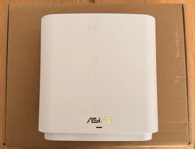 ASUS ZenWiFi XT8 AX6600 Tri-Band Mesh Wi-Fi 6 System - White (1 unit only) - Image 1 of 4
