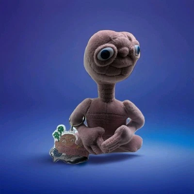 Llavero de colección 1988 ET The Extraterrestrial Peluche Película Alien Universal Plus Foto 1 de 4