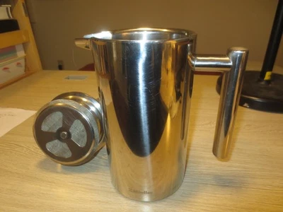 PRENSA DE CAFÉ FRANCESA MULLER 32 OZ UN CUARTO DE GALÓN ACERO INOXIDABLE Foto 1 de 3