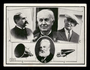 Inventors Charles F. Brush Thomas A . Edison Lee De Forrest Alexander G. Bell - Picture 1 of 2